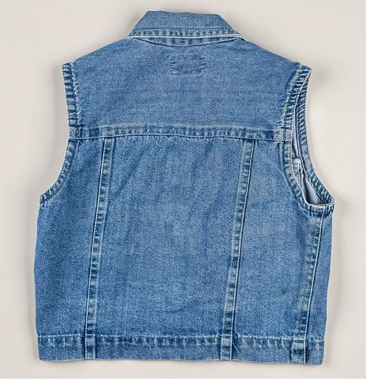 Denim Vest in blue