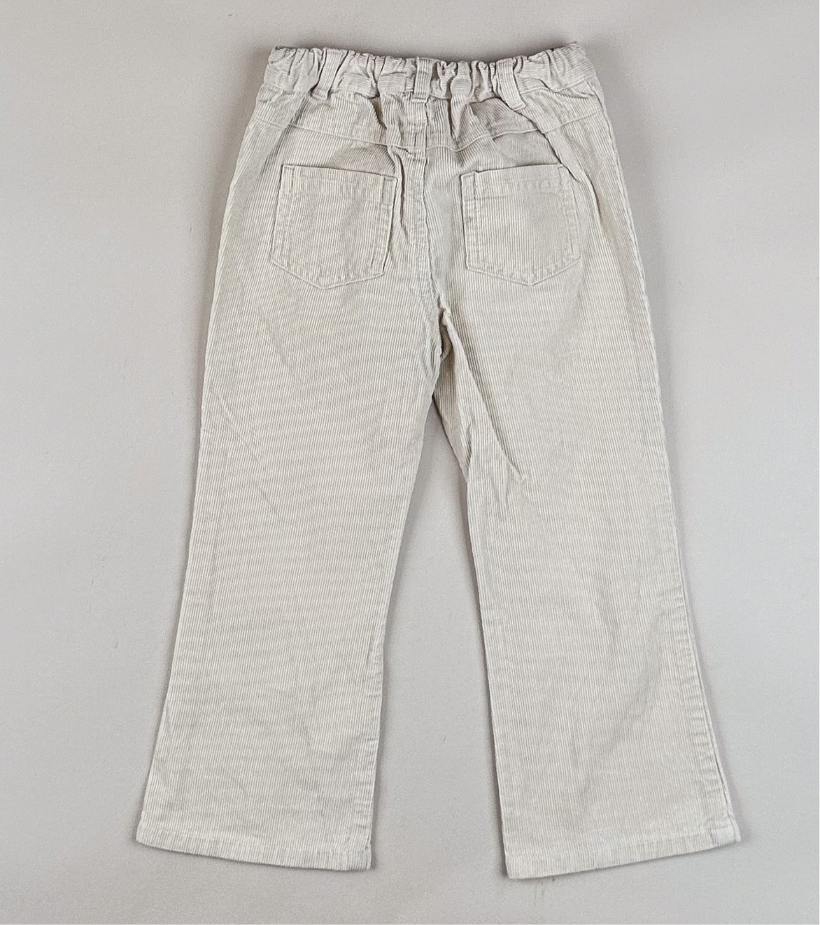 Corduroy Pants with Embroidery