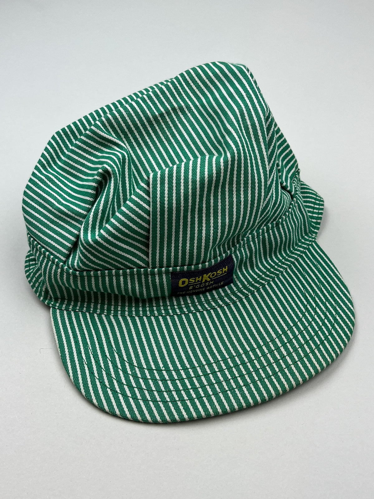 Vintage OshKosh Hickory Stripe Cap