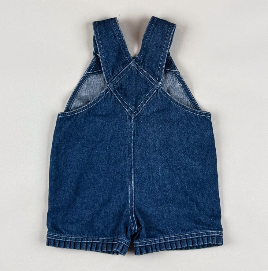 Vintage Shortalls with Embroidery