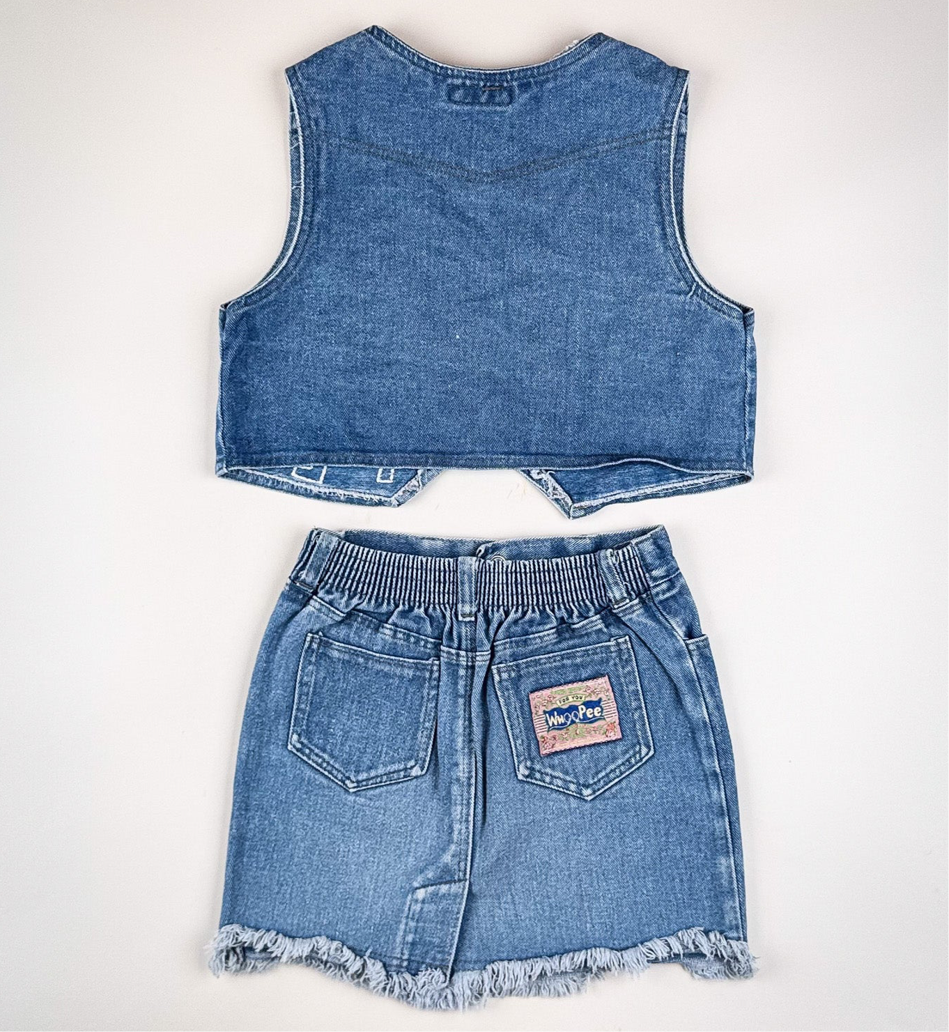 Matching Vintage Denim Set