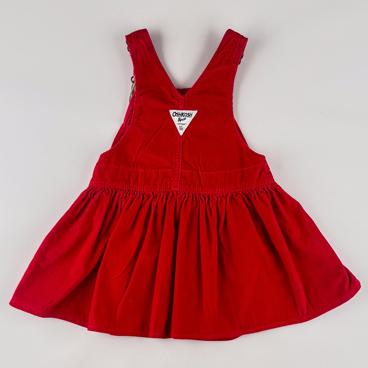 OshKosh Red Corduroy Dress