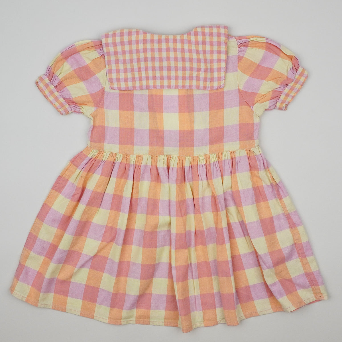 Vintage Checkered Dress
