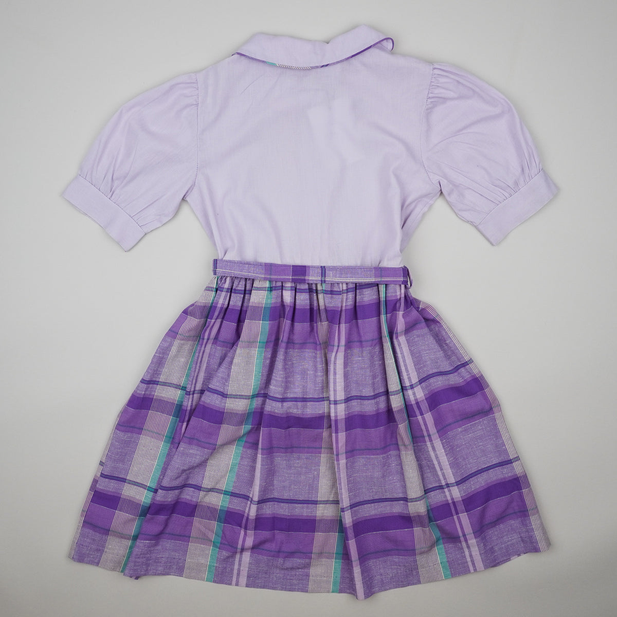 Vintage Checkered Dress