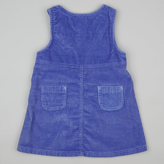 Vintage OshKosh Corduroy Dress with Embroidery