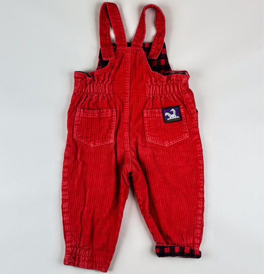 Vintage Corduroy Overalls