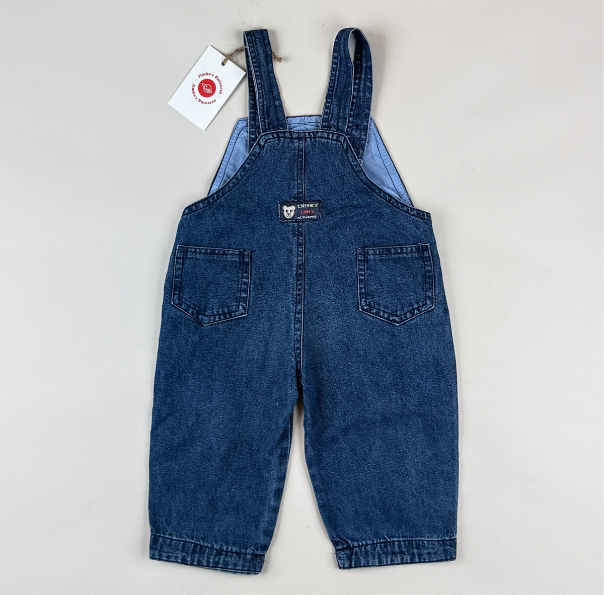 Vintage Overalls with Embroidery