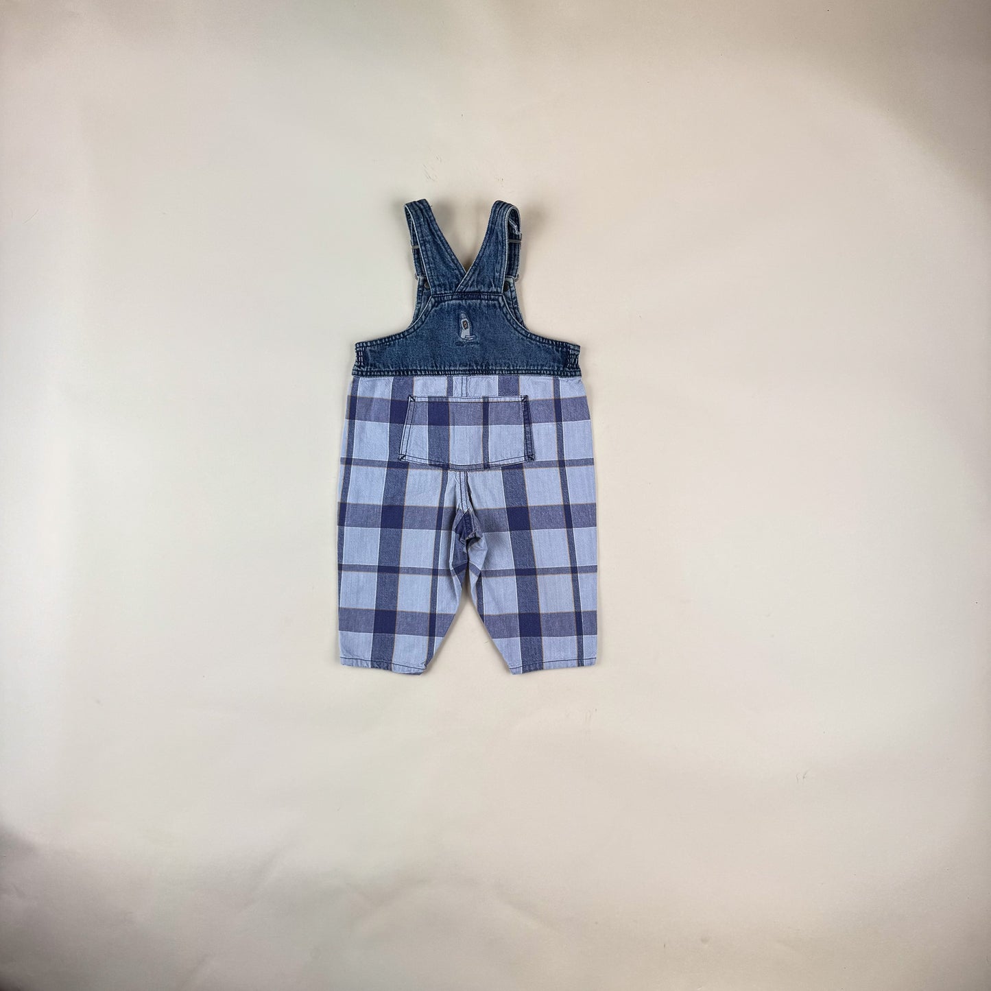 Vintage Hickory Stripe OshKosh Shortalls
