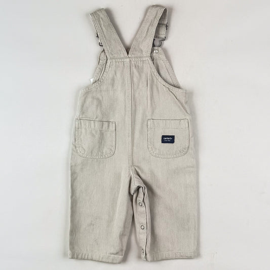 Striped Carter's Overalls