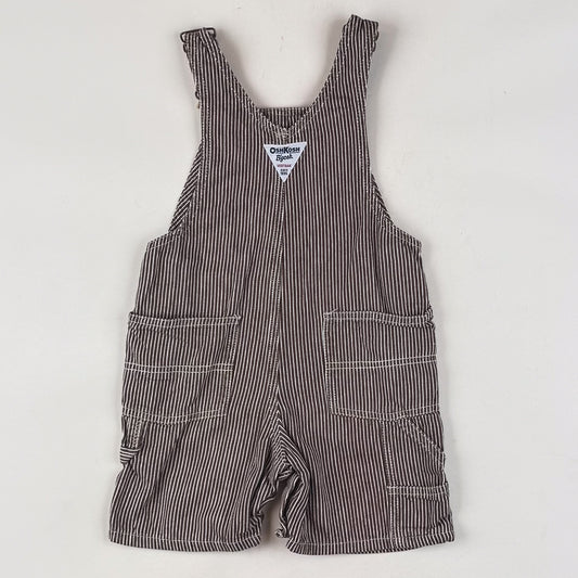 Striped OshKosh Shortalls