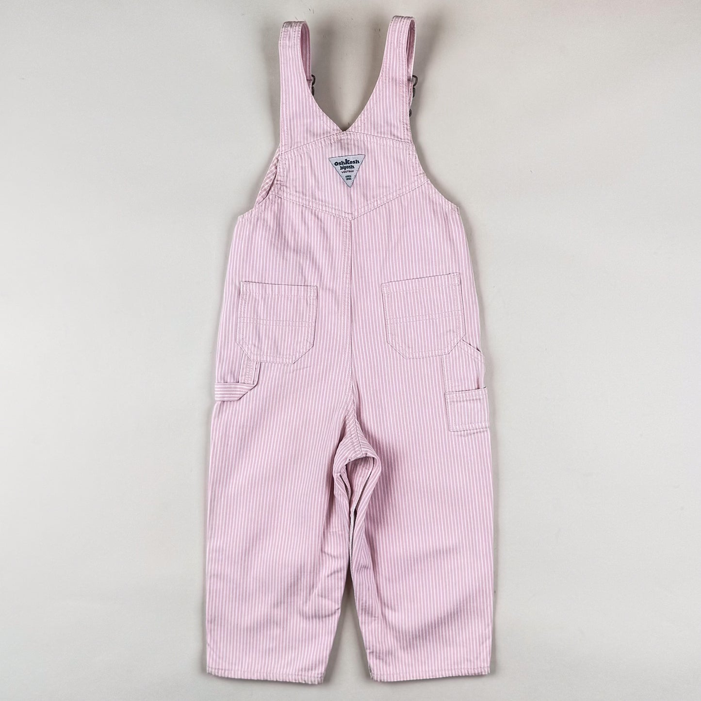 Vintage OshKosh Hickory Striped Overalls