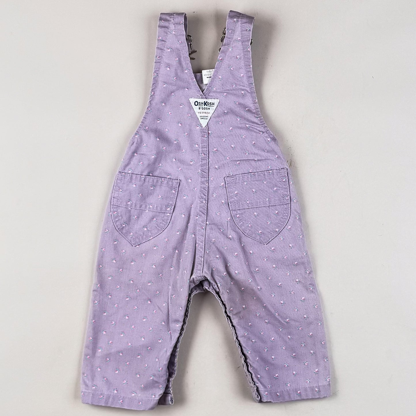 Vintage Floral OshKosh Overalls