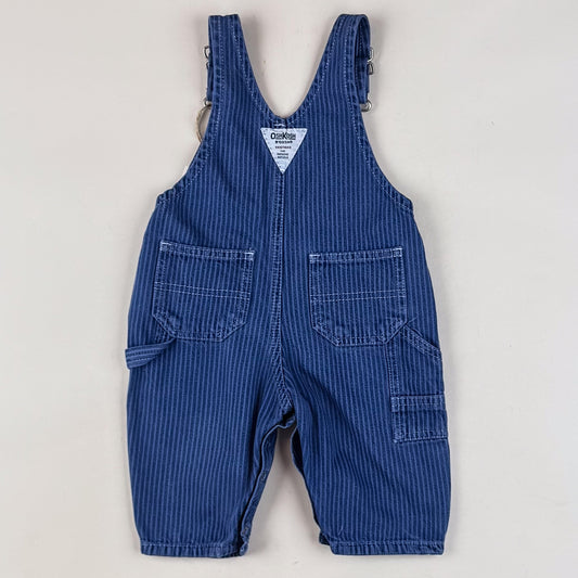 Vintage OshKosh Hickory Striped Overalls