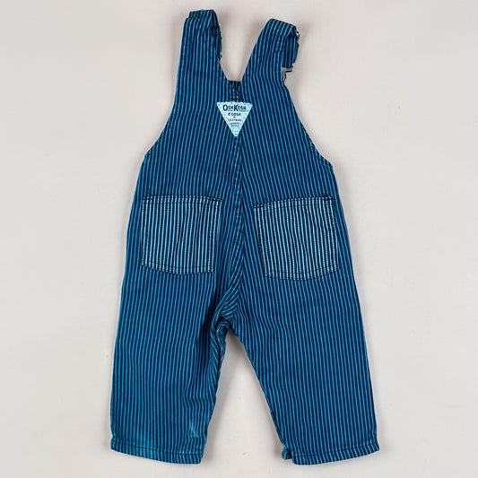 Vintage OshKosh Hickory Striped Overalls