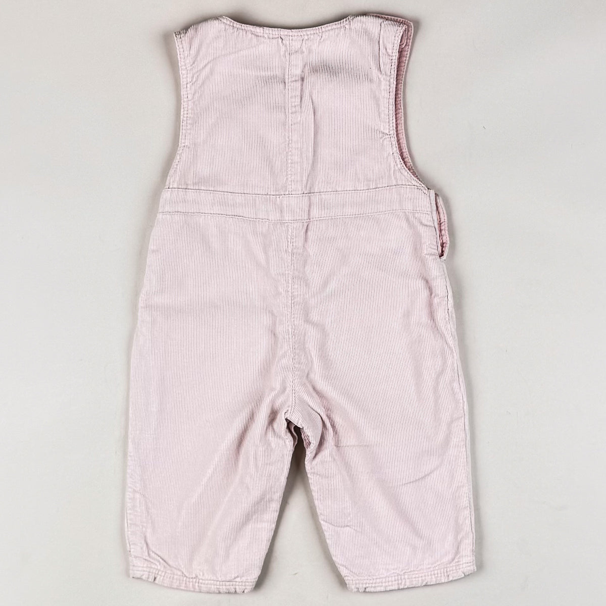 Corduroy Overalls with Embroidery