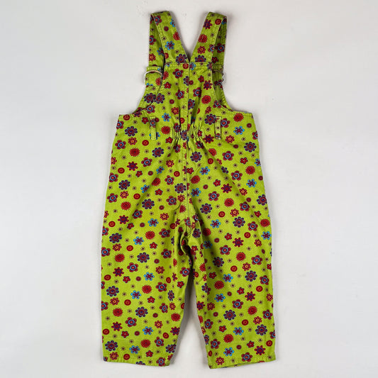 Vintage Floral Overalls