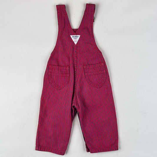 Vintage OshKosh Hickory Stripe Overalls