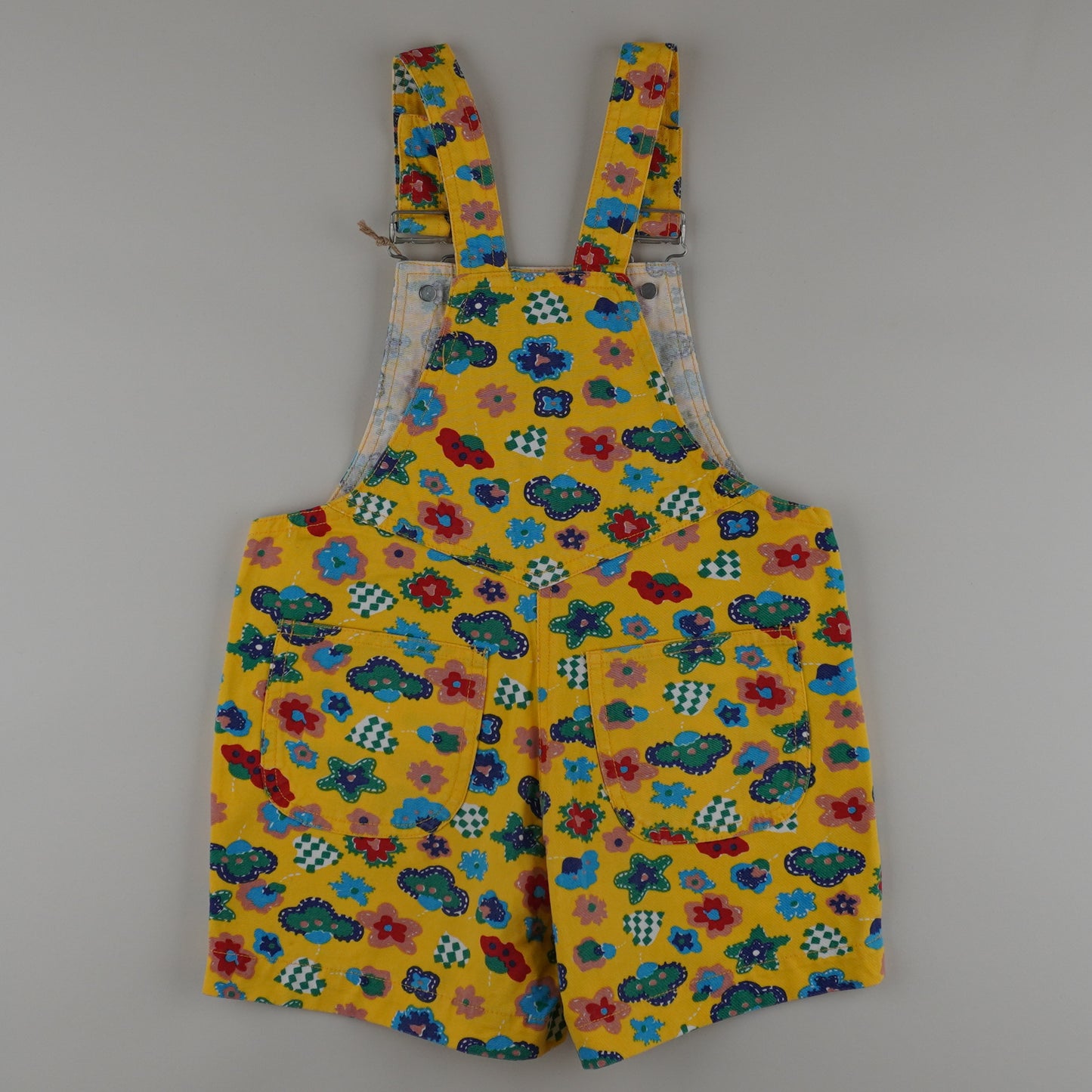 Vintage Floral Shortalls