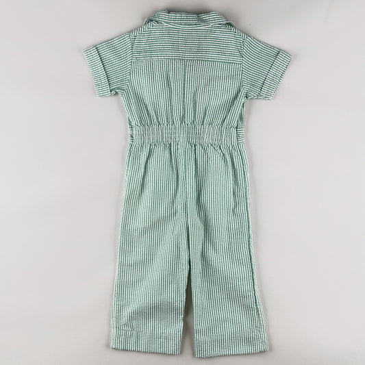 Vintage Striped Jumpsuit