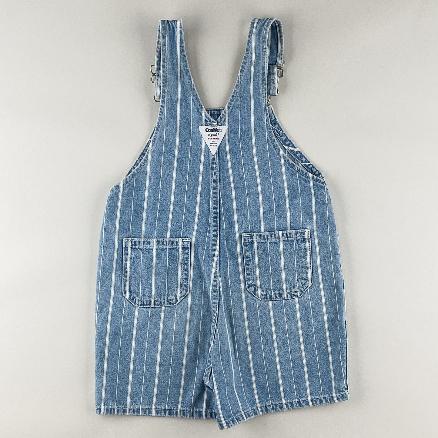 Vintage OshKosh Stripe Shortalls
