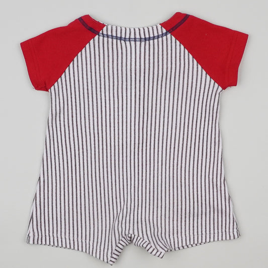 Vintage Baseball Romper