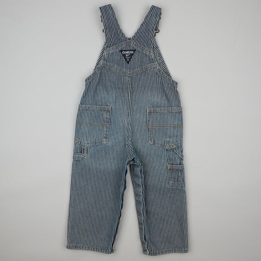 OshKosh Hickory Stripe Overalls