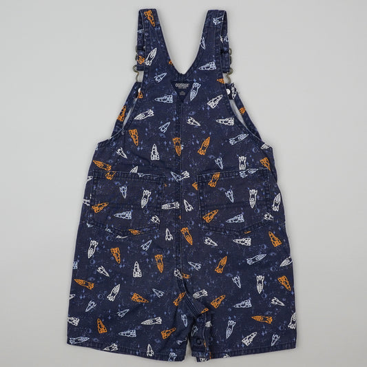 Vintage OshKosh Shortalls with Rockets