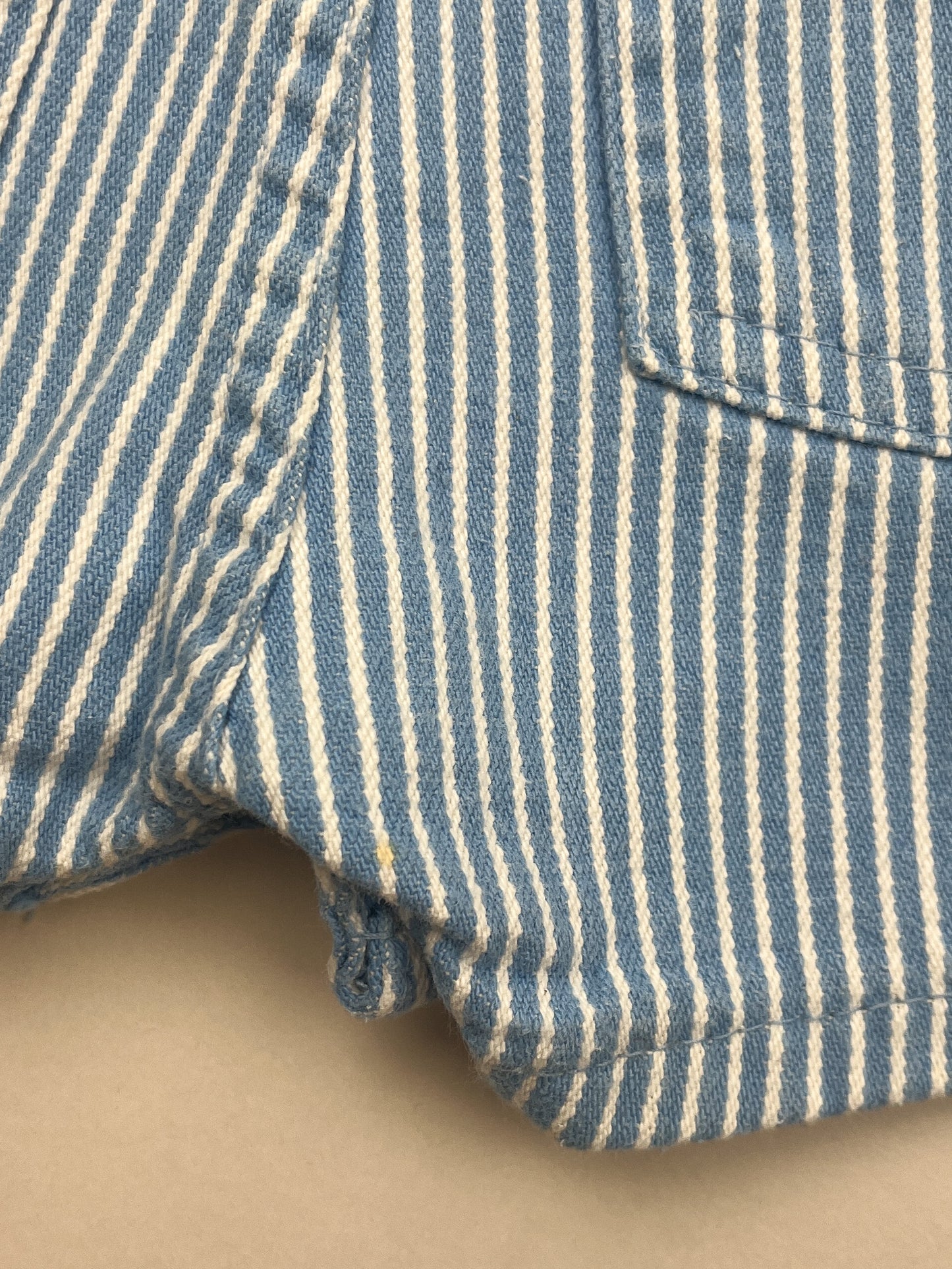 Vintage OshKosh Hickory Stripe Shortalls