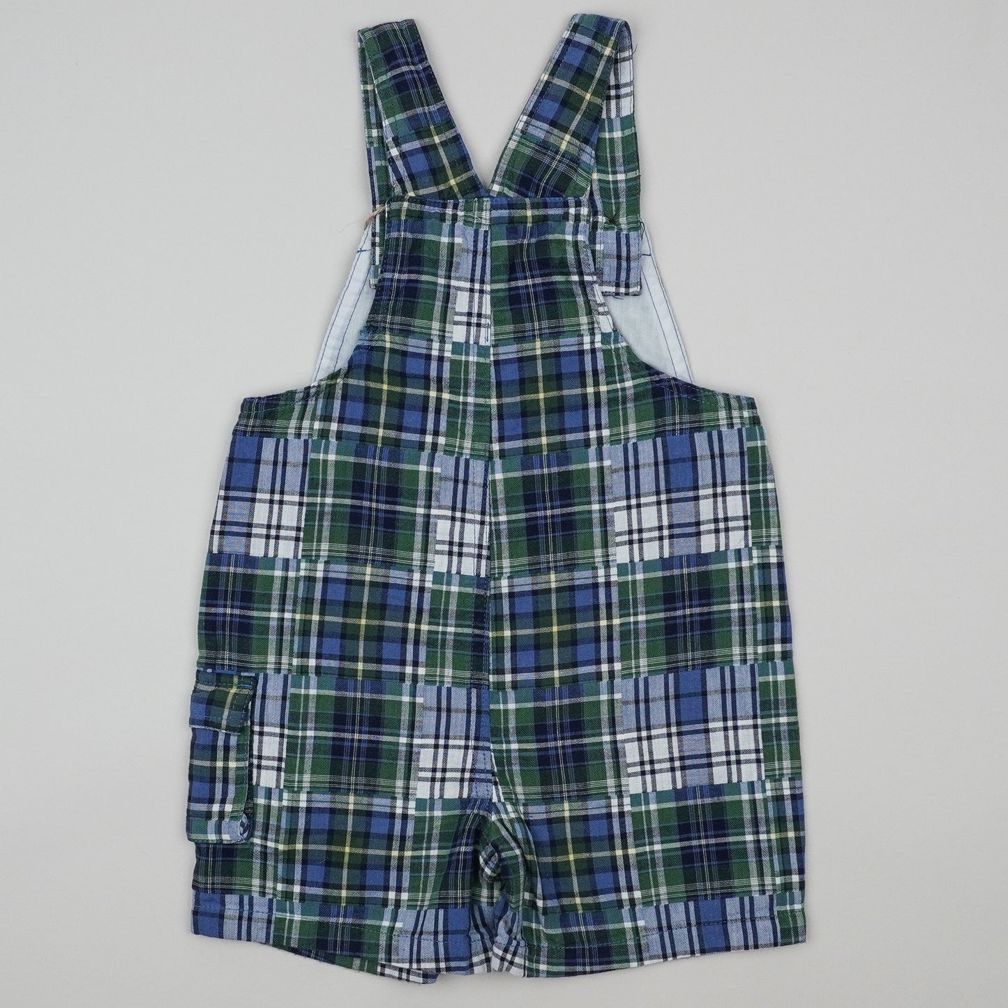 Vintage Checkered Shortalls
