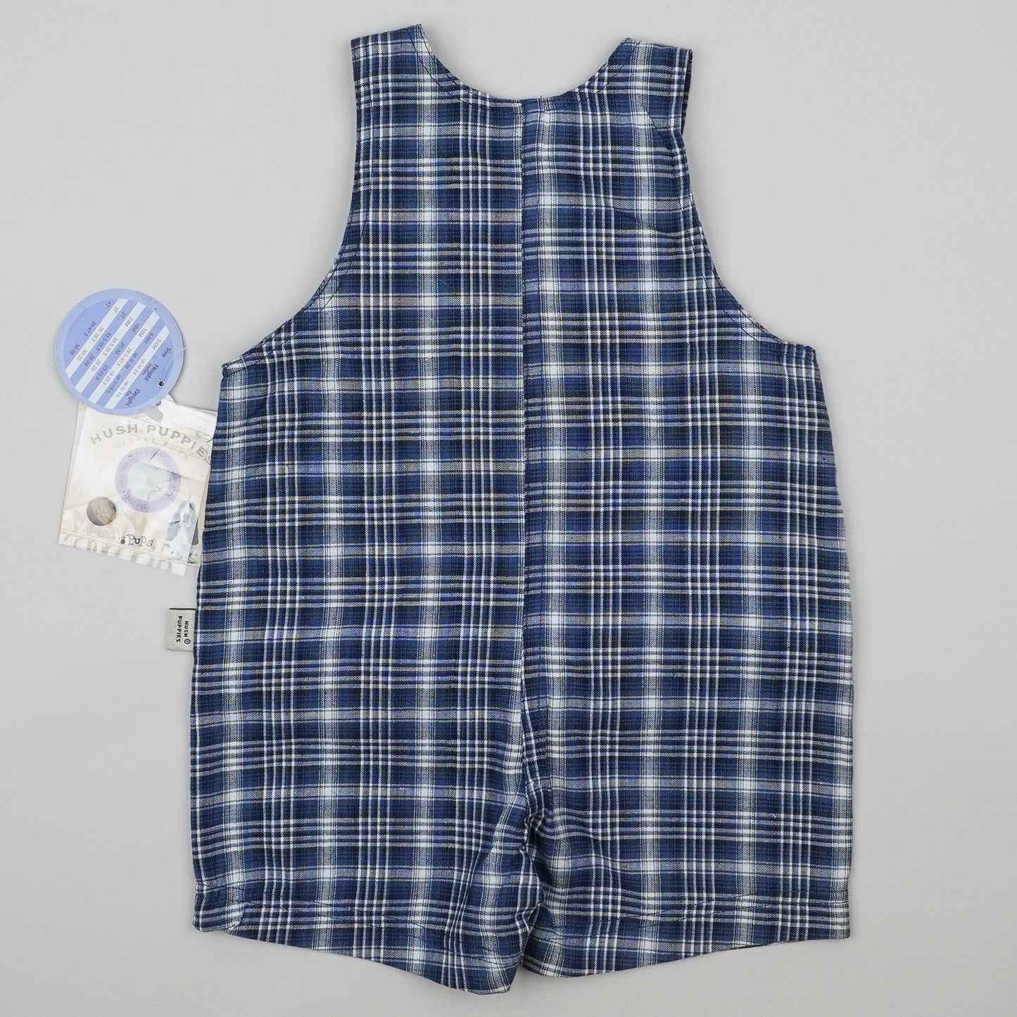 NWT Vintage Checkered Shortalls with Hat