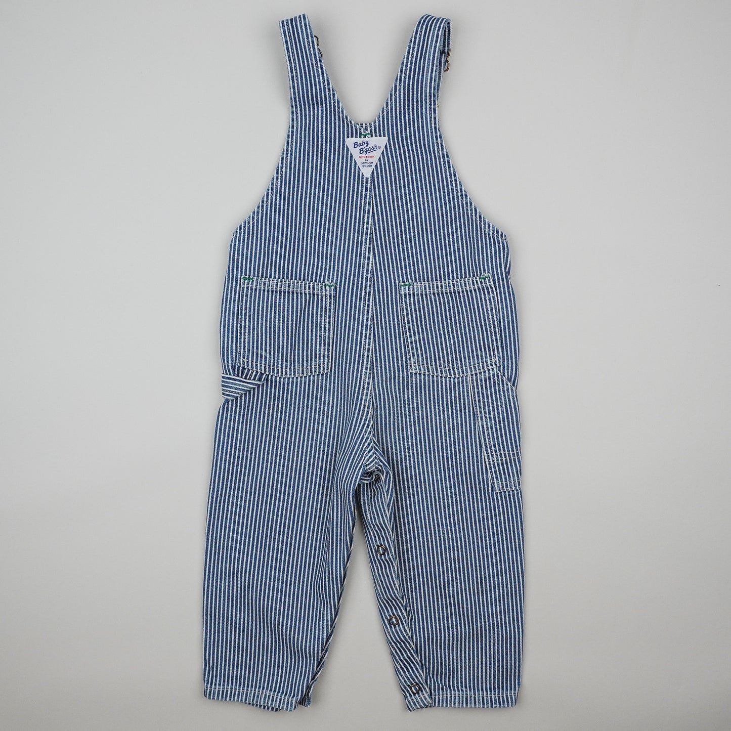 Vintage OshKosh Hickory Stripe Overalls