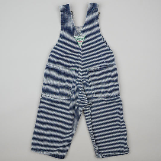 Vintage OshKosh Hickory Stripe Overalls