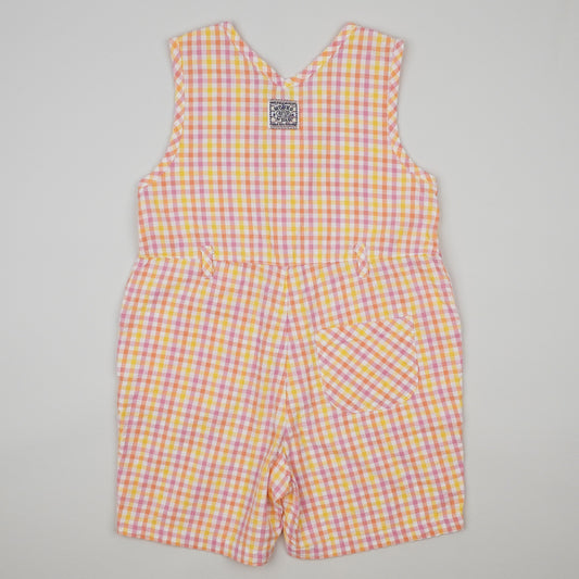 Vintage Checkered Jumpsuit
