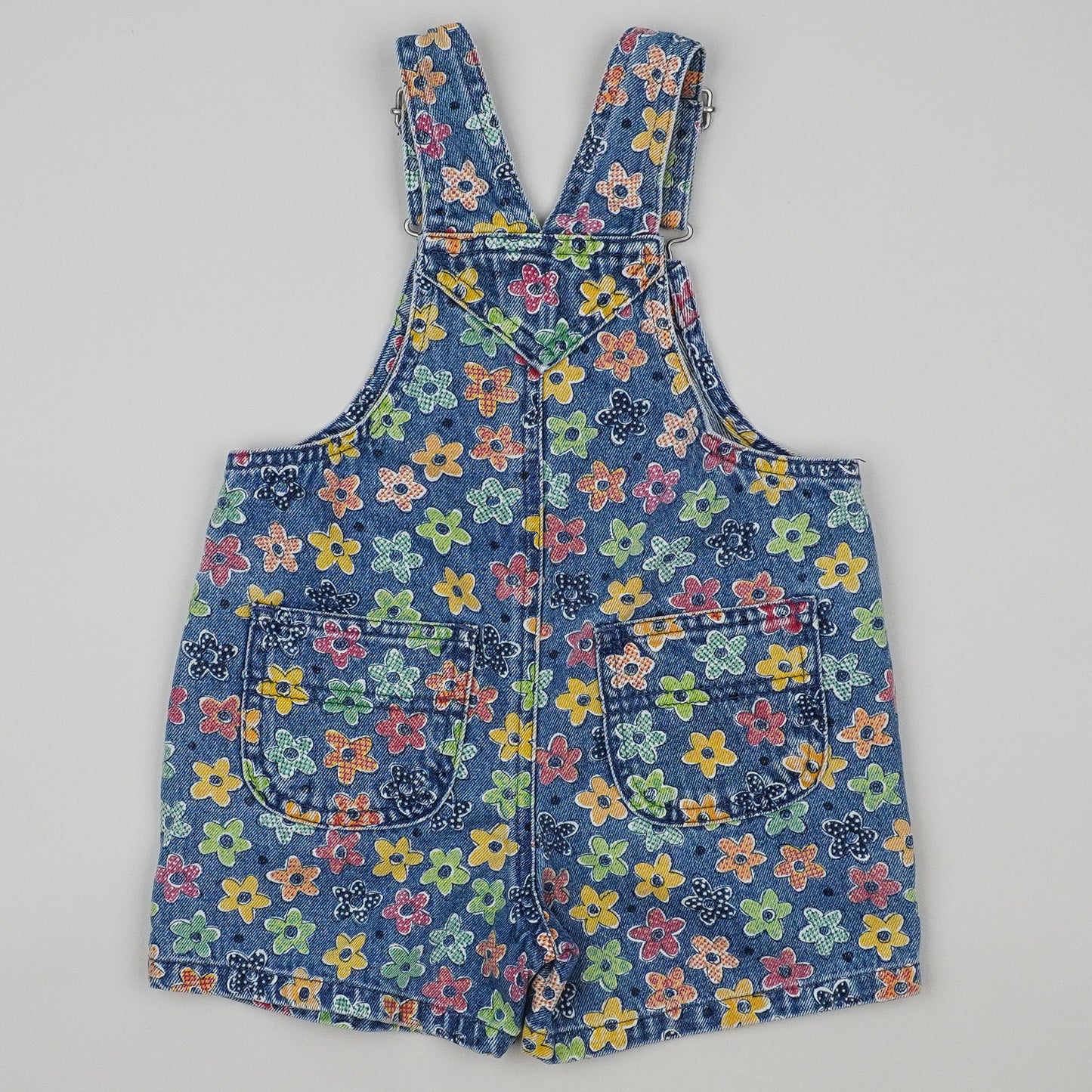 Vintage Floral Shortalls