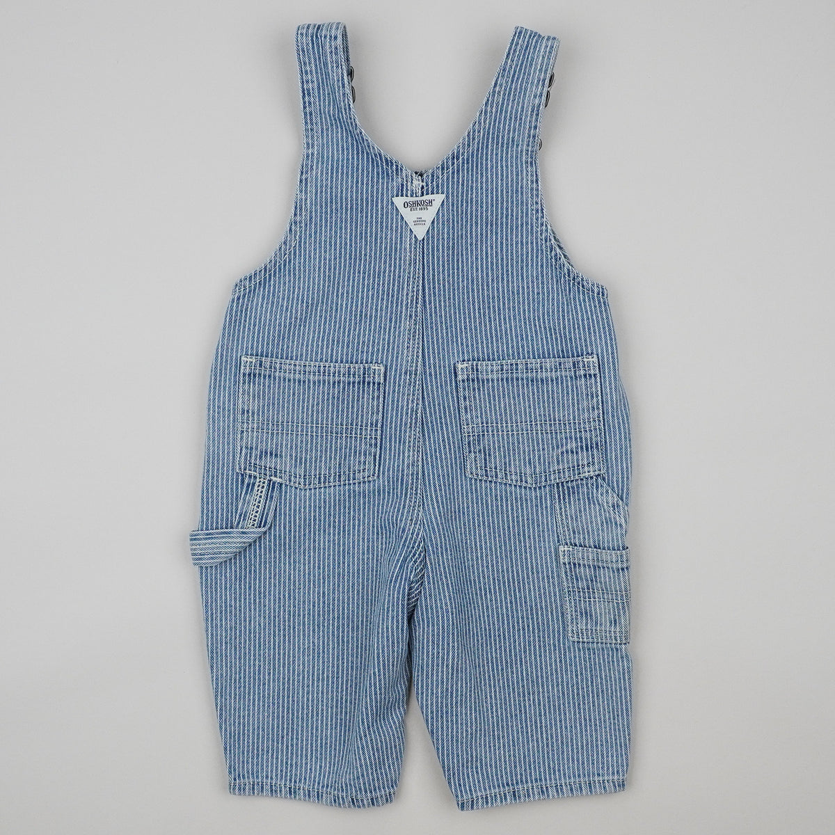 Vintage OshKosh Hickory Stripe Overalls