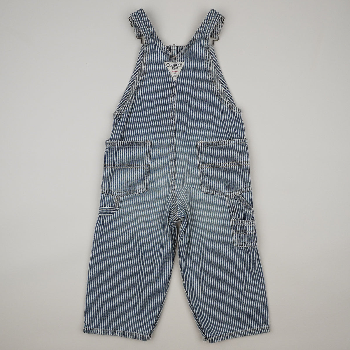 OshKosh Hickory Stripe Overalls