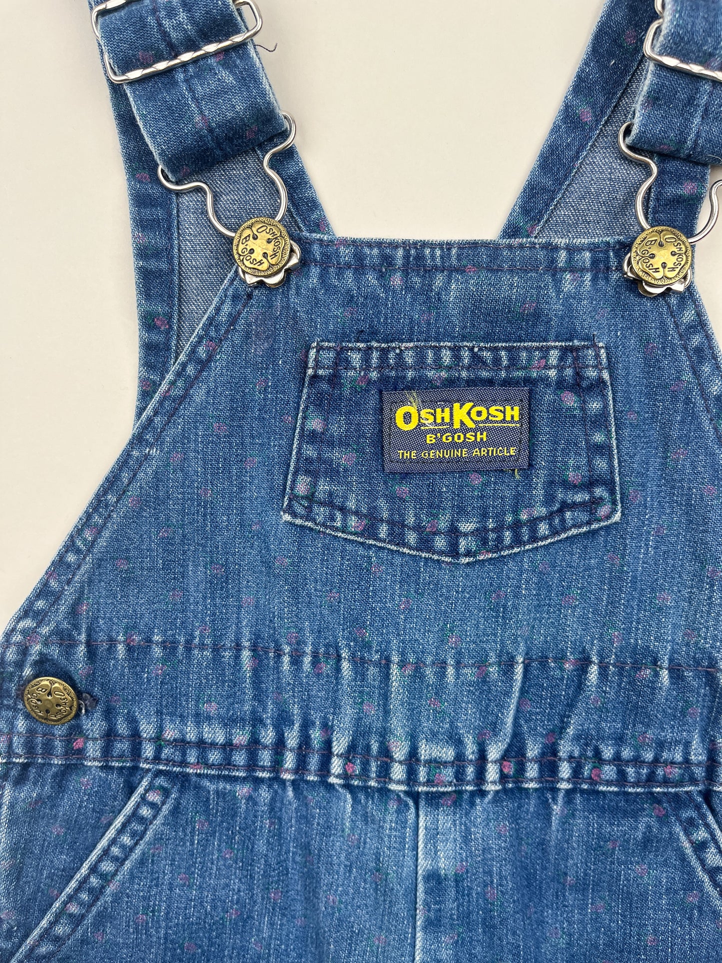 Vintage OshKosh with Faded Flowers