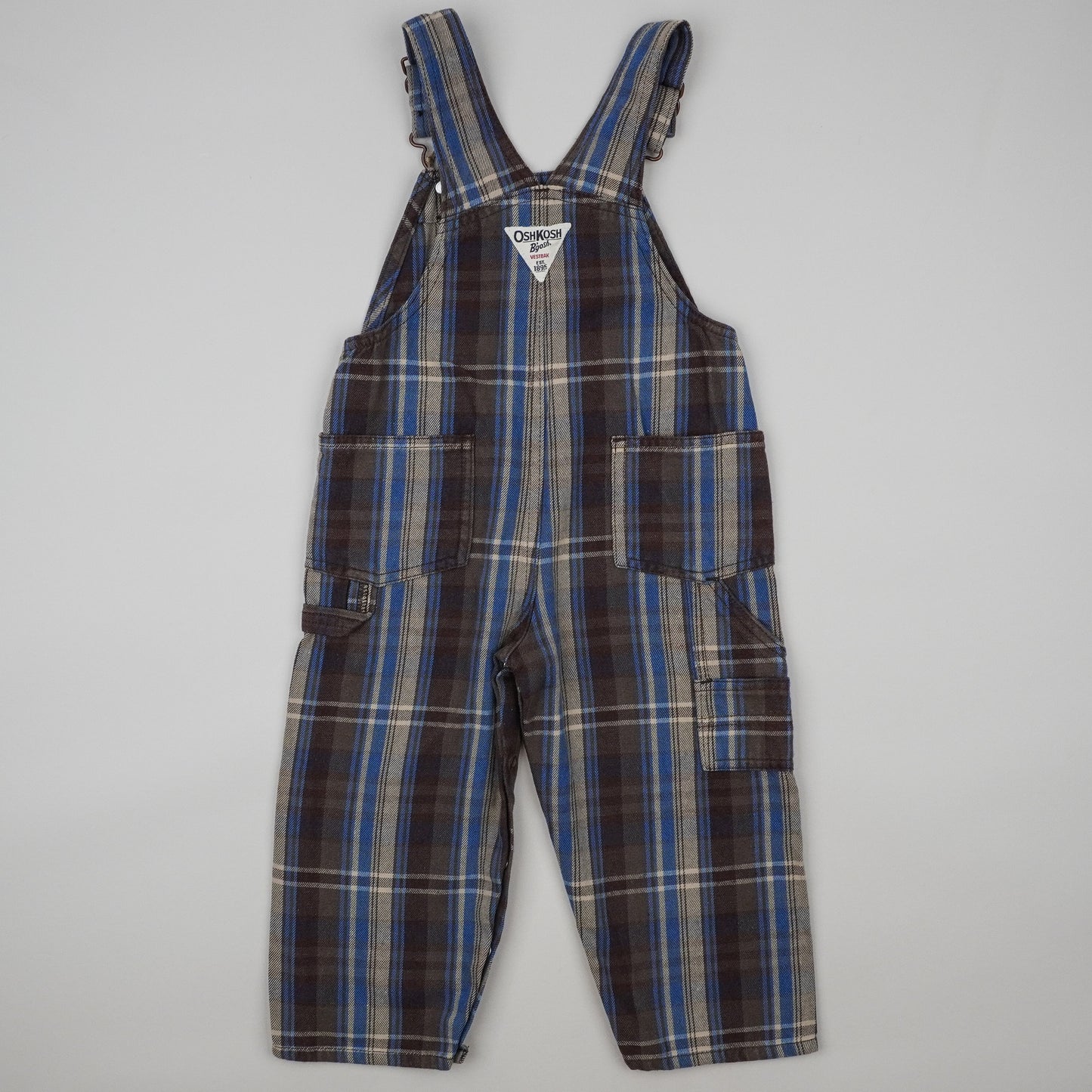 OshKosh Checkered Overalls