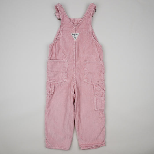 OshKosh Pink Corduroy Overalls