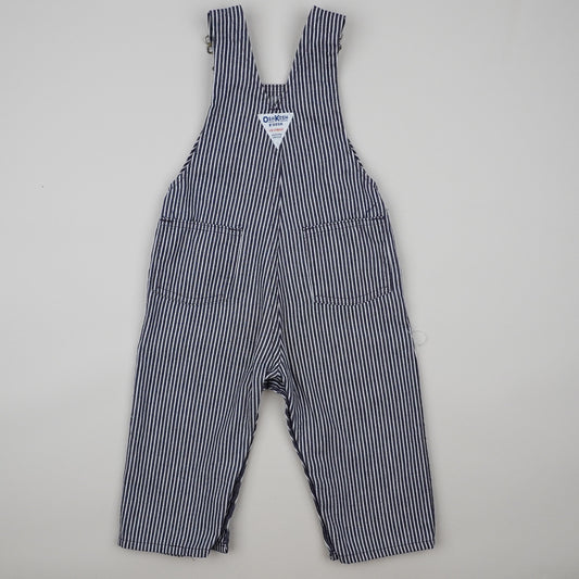 Vintage OshKosh Hickory Stripe Overalls