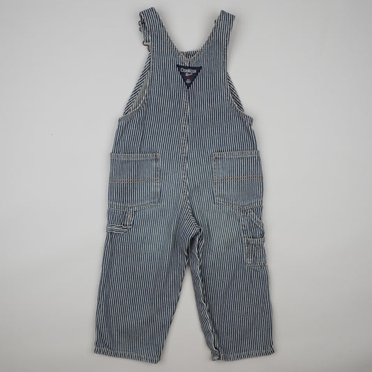 OshKosh Hickory Stripe Overalls