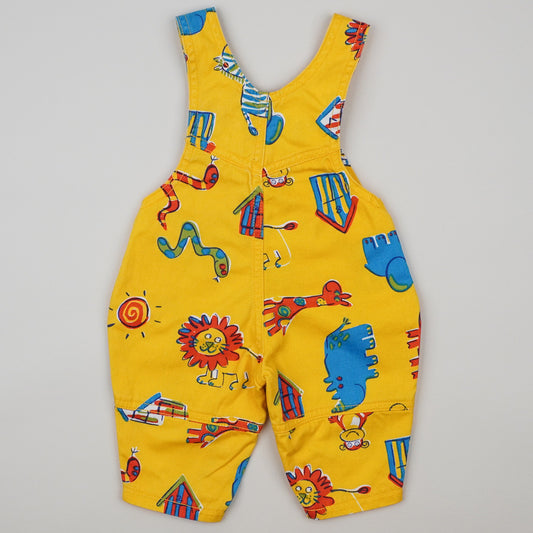 Vintage Colorful Overalls