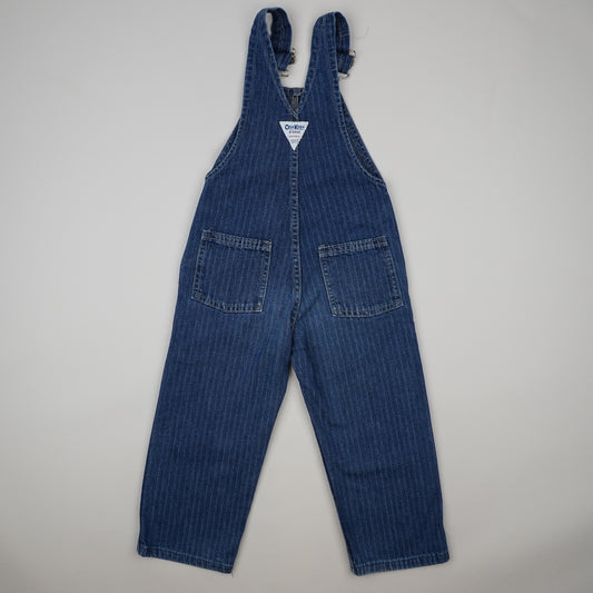 Vintage OshKosh Striped Overalls