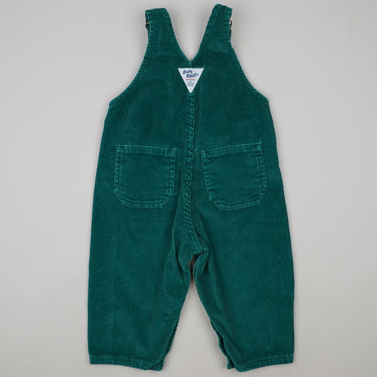 Vintage OshKosh Corduroy Overalls with Patch