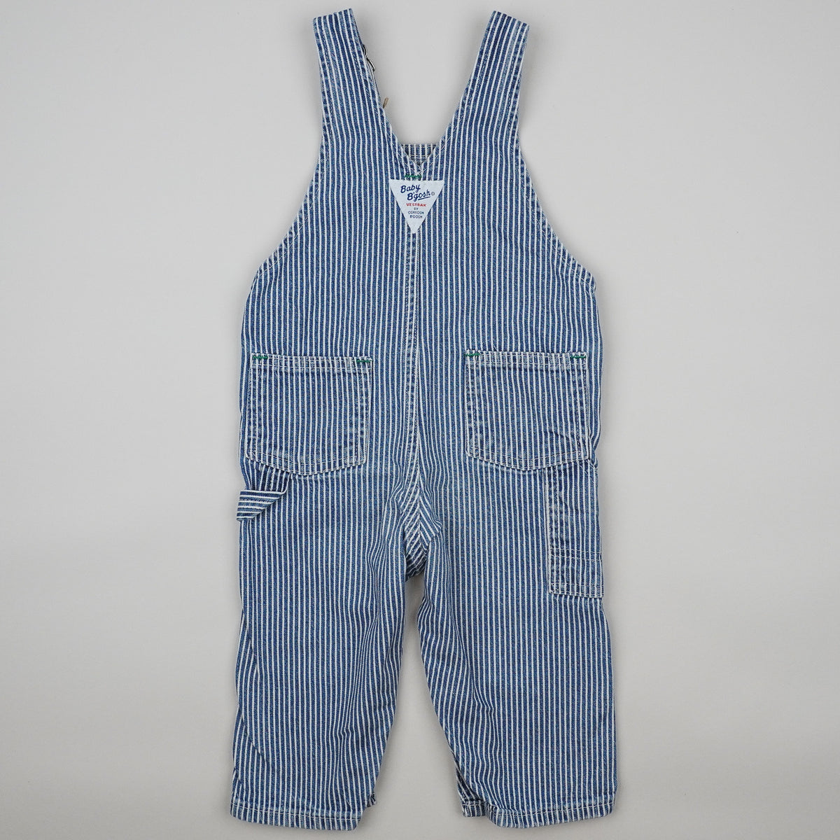 Vintage OshKosh Hickory Stripe Overalls