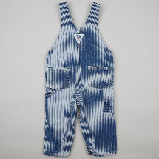 Vintage OshKosh Hickory Stripe Overalls