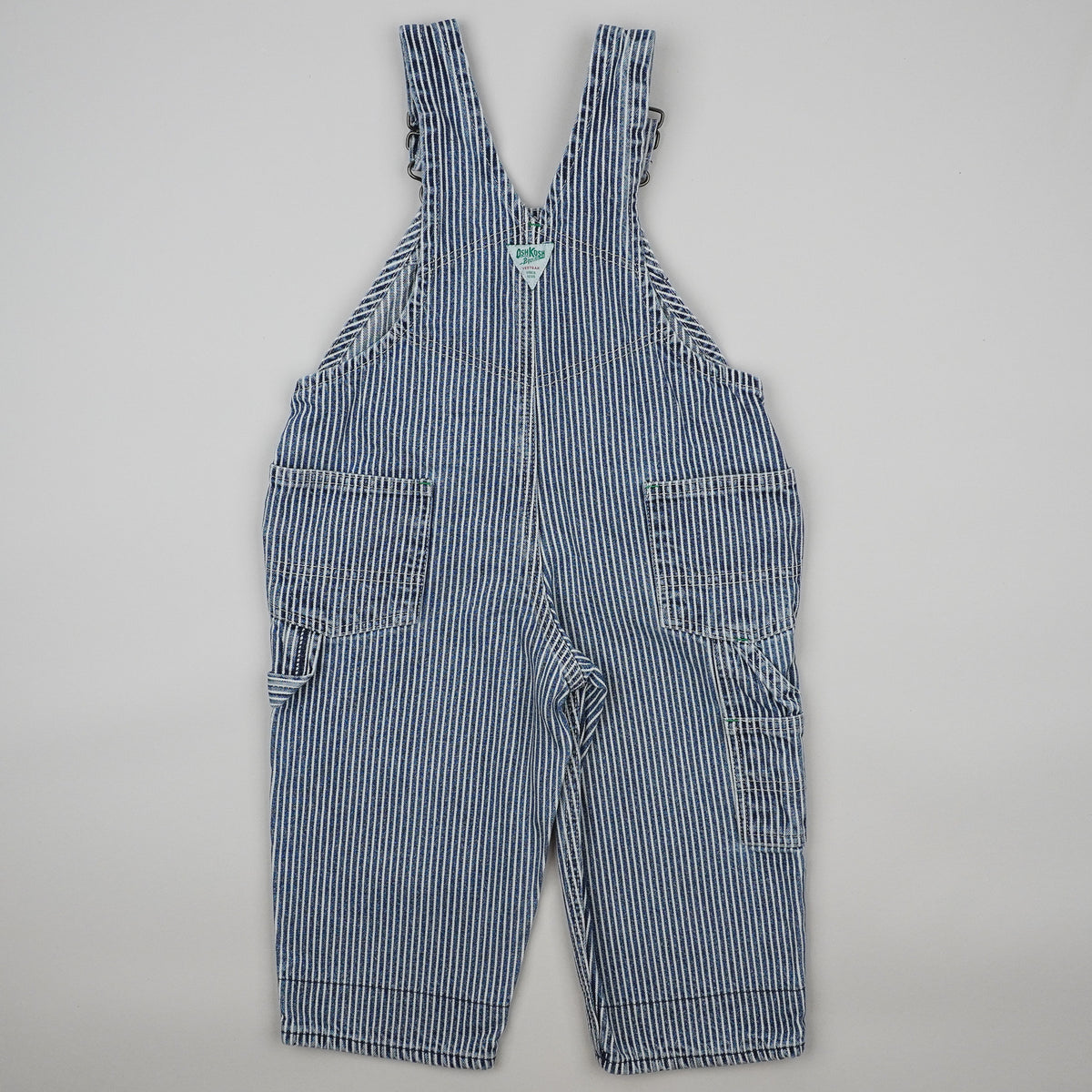 Vintage OshKosh Hickory Stripe Overalls