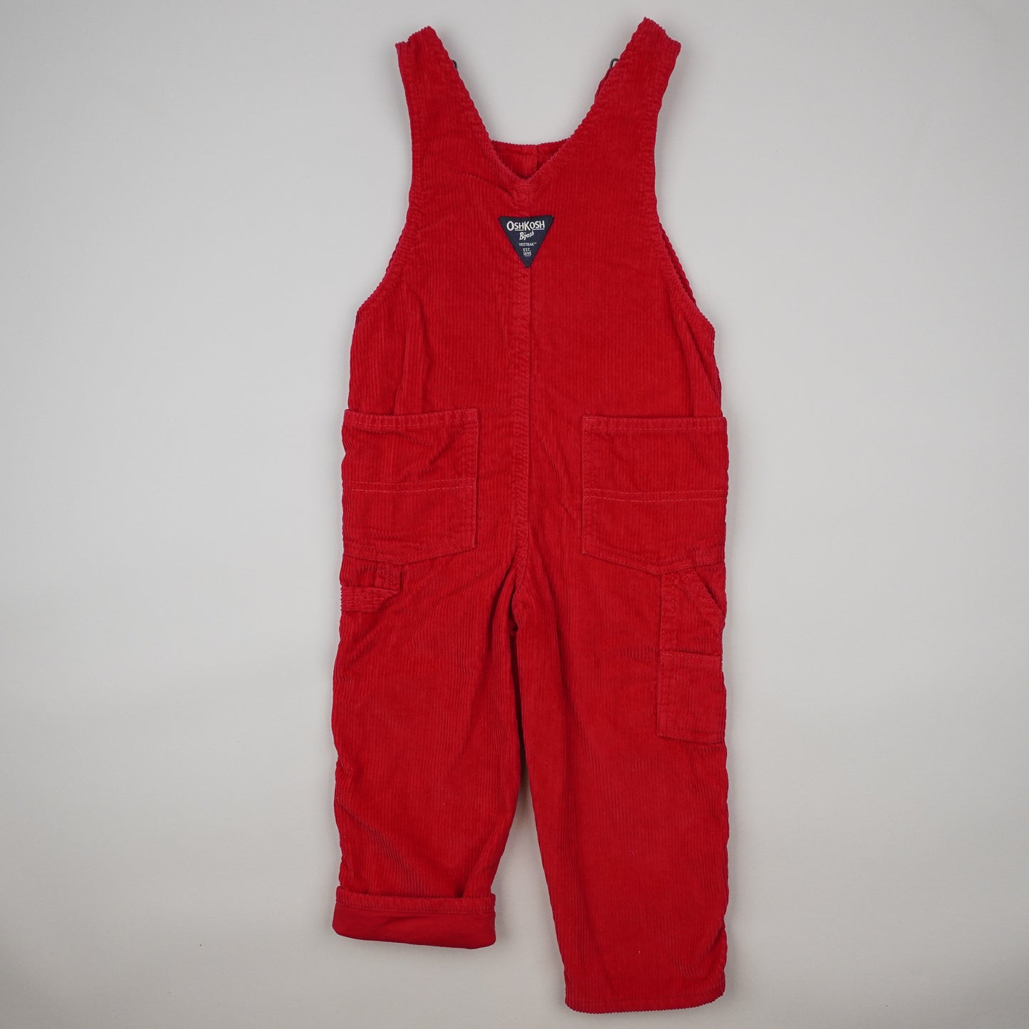 Lined OshKosh Corduroy Overalls