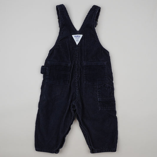 Vintage OshKosh Corduroy Overalls with Patch