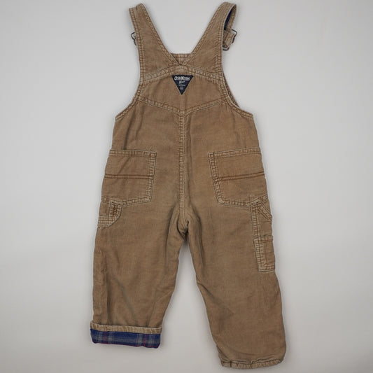 Lined OshKosh Corduroy Overalls